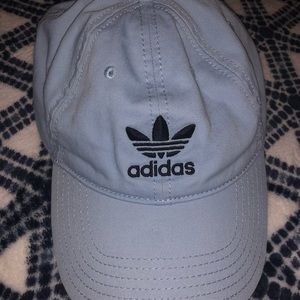 light blue adidas cap